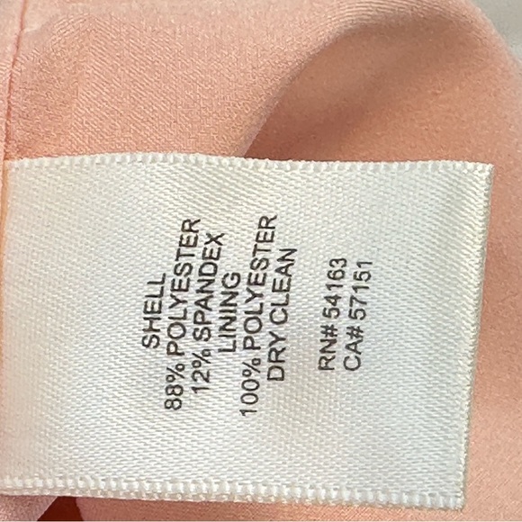 Eliza J Sleeveless Cross Bodice Cascading Ruffle Gown- Pink - size 10 - Picture 7 of 10